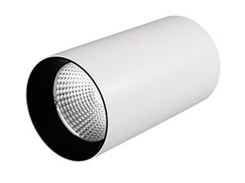 Купить светильник накладной sp-polo-r85-1-15w 40deg (white, black ring)